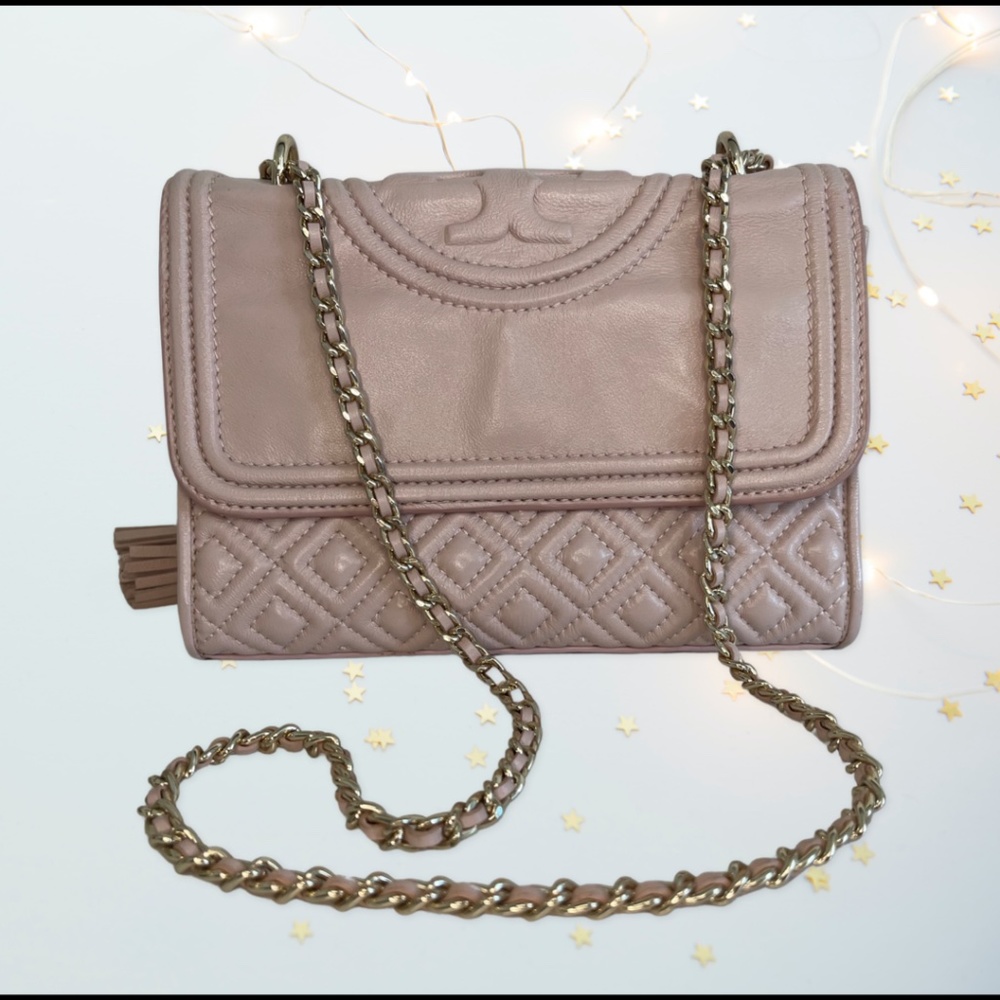 Tory Burch Small Fleming Bag Blush